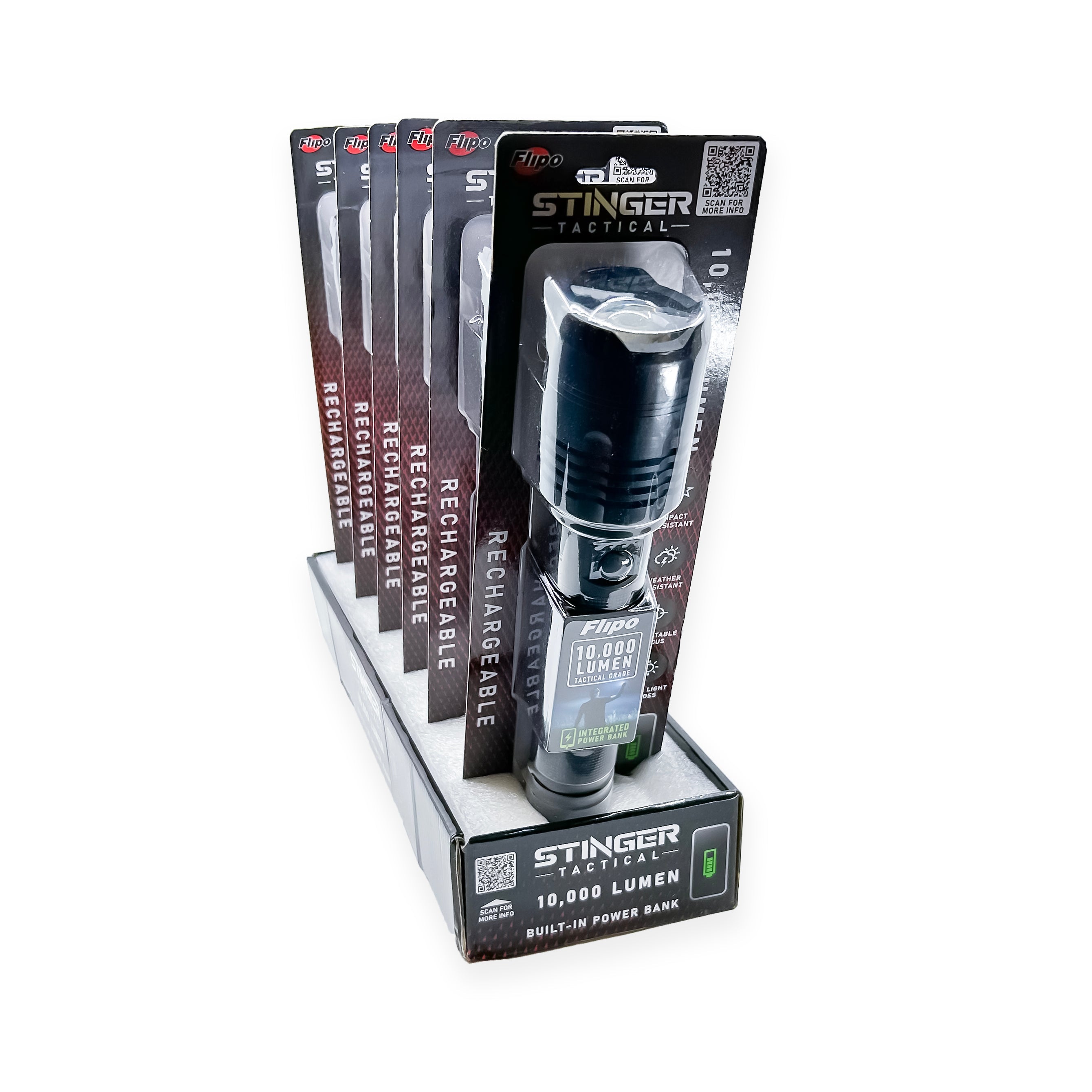 Stinger™ Tactical Lumen Rechargeable Flashlight