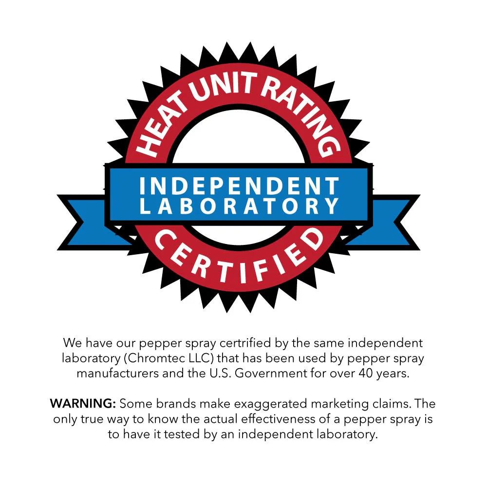 Streetwise 18 Stream Pepper Spray 0.5 oz Safety Lock - DB Self - Defense & Security