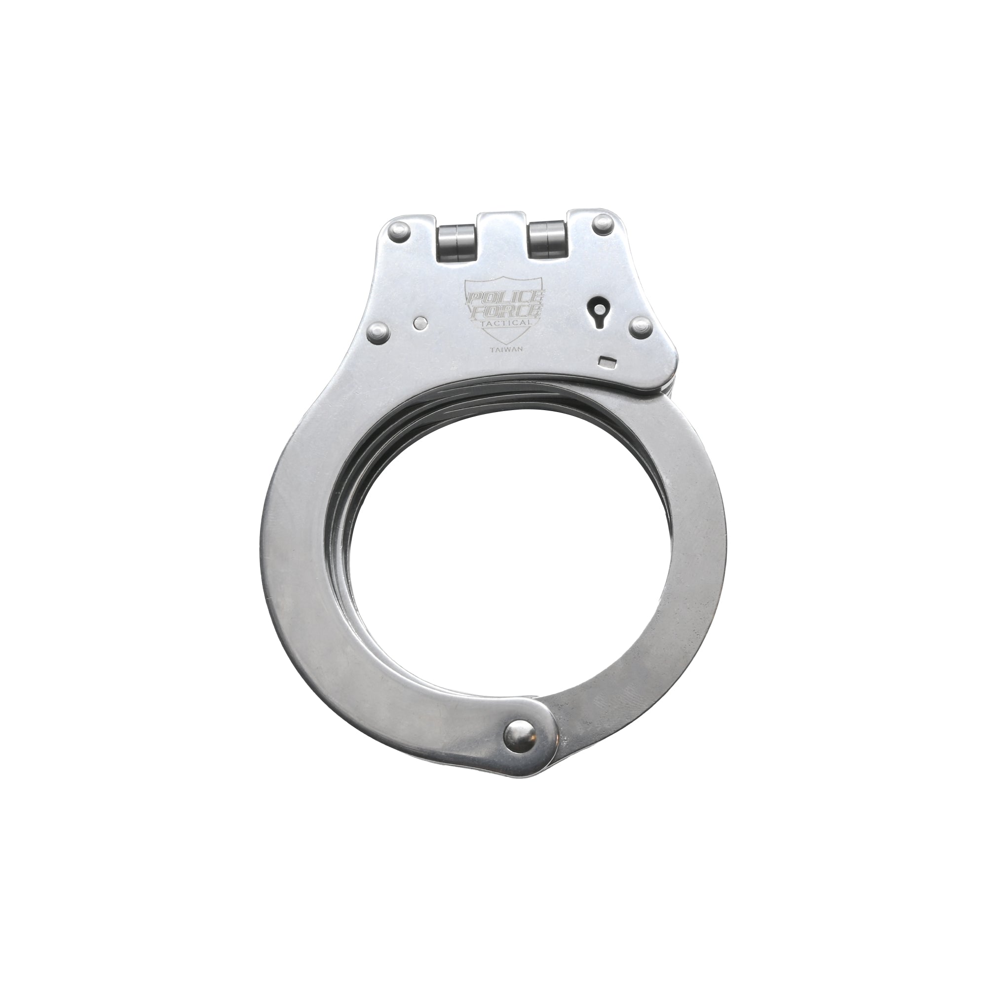 Hinged Stainless Steel NIJ Handcuffs - Cutting Edge Products Inc