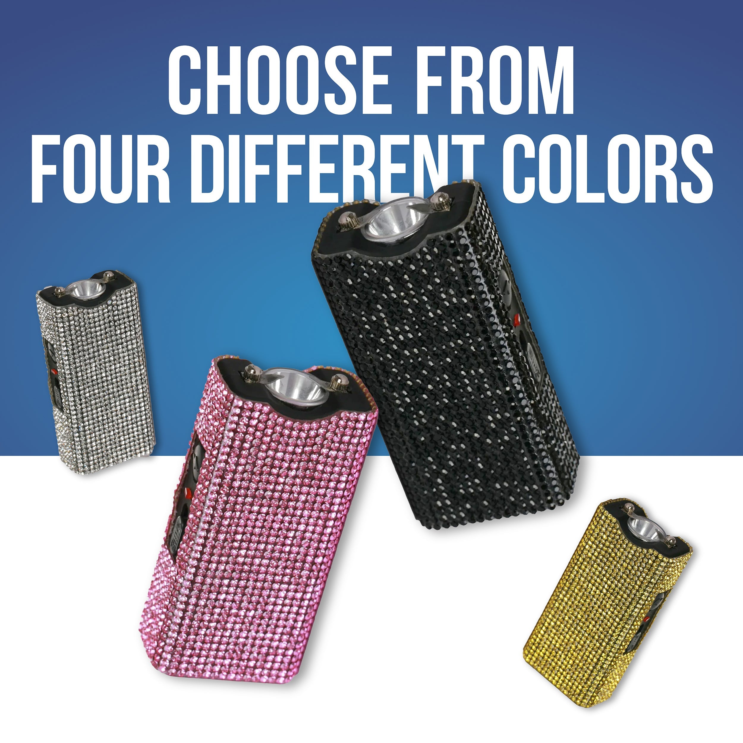 Rhinestun Keychain Stun Gun