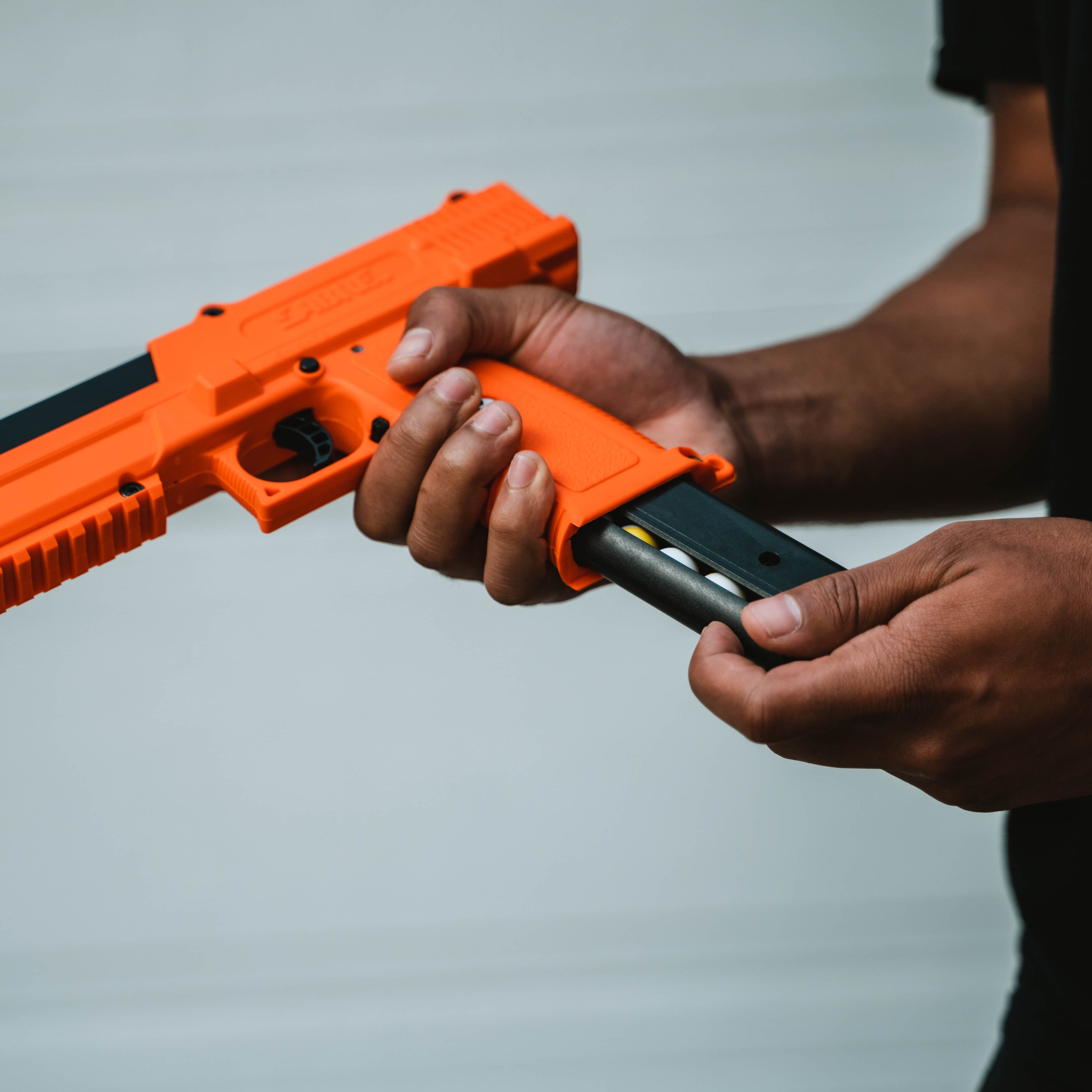 SABRE 14 Live 0.68 Cal Projectiles + 2 CO2 Cartridges refill kit – two 7-count tubes of red pepper powder projectiles and two 12g CO2 cartridges for SL-P1C pepper launcher