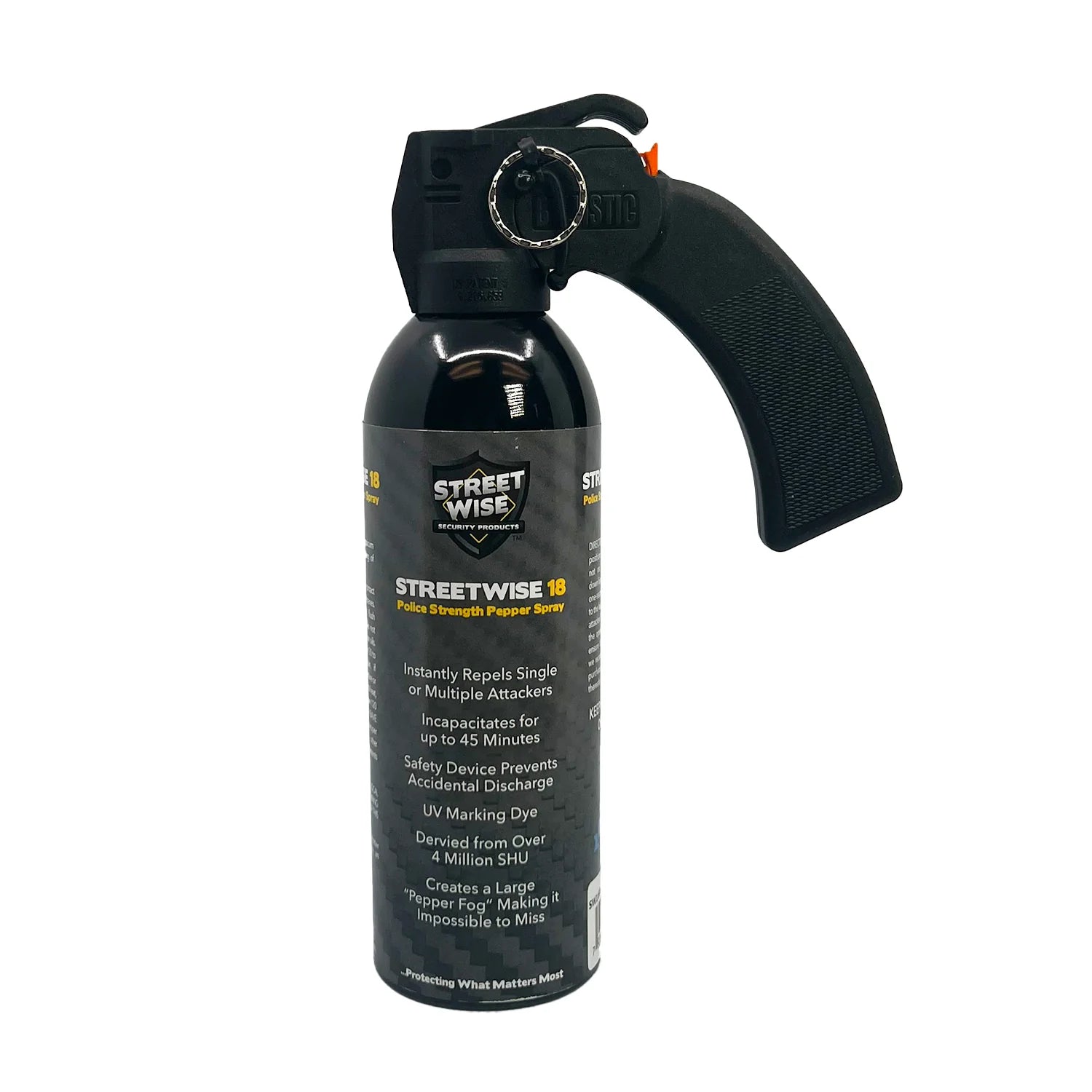 Streetwise 18 Fogger Pepper Spray 16 oz Pistol Grip - DB Self - Defense & Security