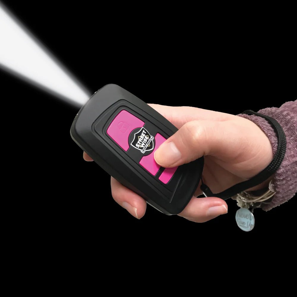 Razor 23,000,000* Stun Gun Alarm with Flashlight - DB Self - Defense & Security
