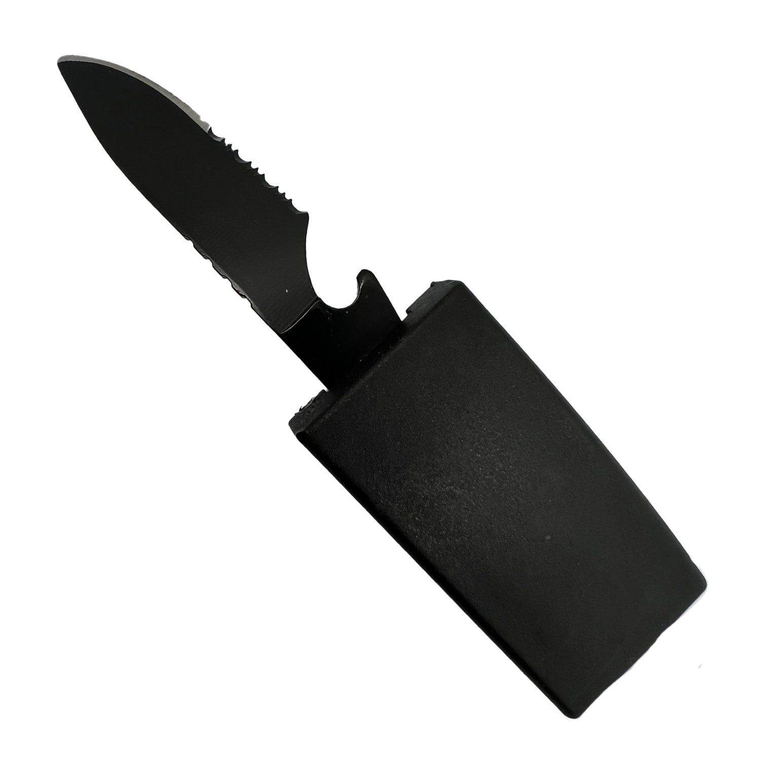 Black Belt Self-Defense Knife with Bottle Opener