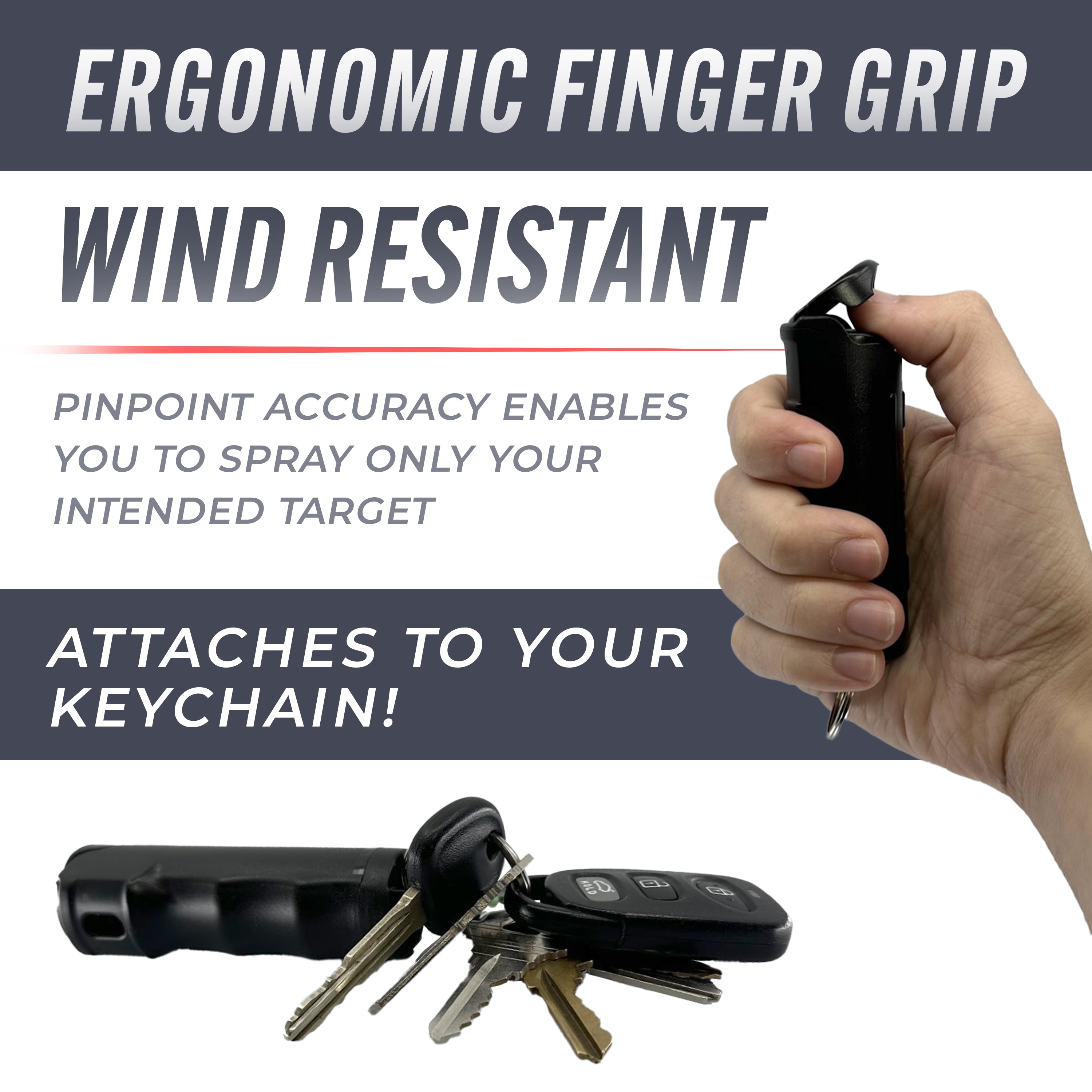 Self-Defense Keychain Combo