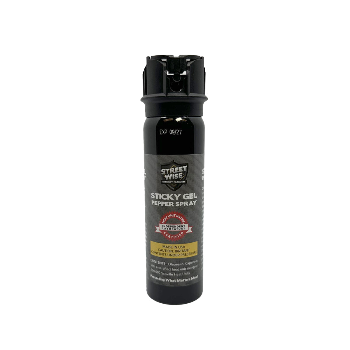 Sticky Gel Pepper Spray with UV Dye