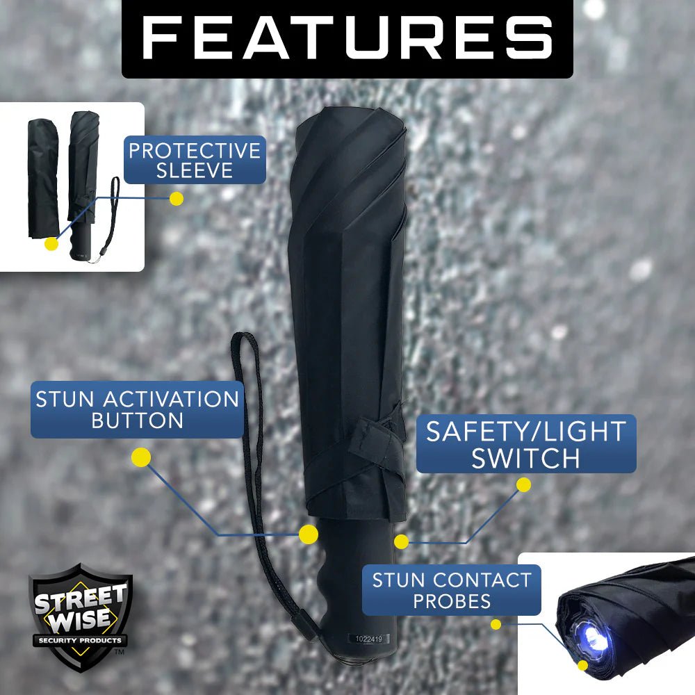 Stunbrella 32,000,000* Stun Flashlight - DB Self - Defense & Security