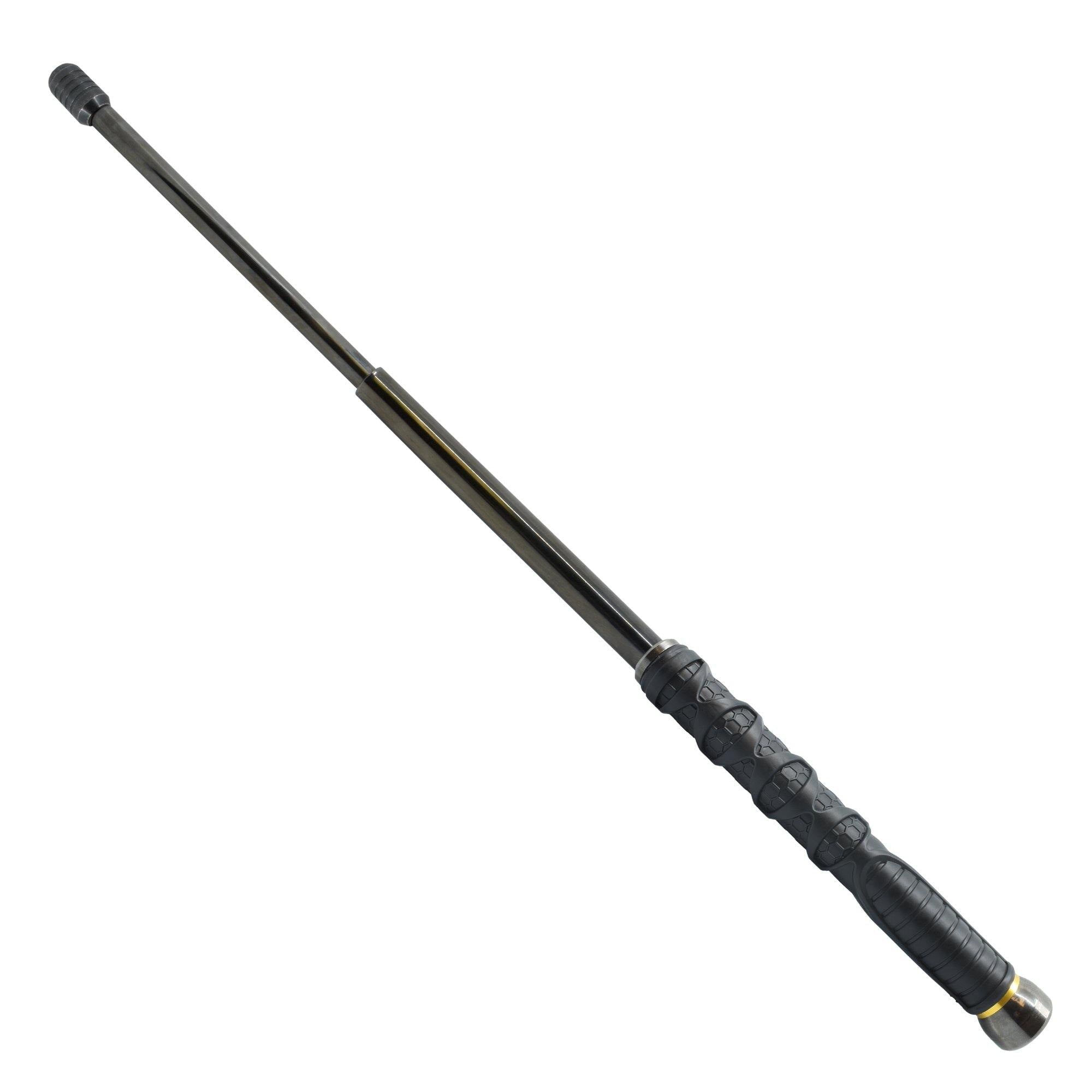 Streetwise Dark Knight baton fully deployed to 26 inches with steel construction