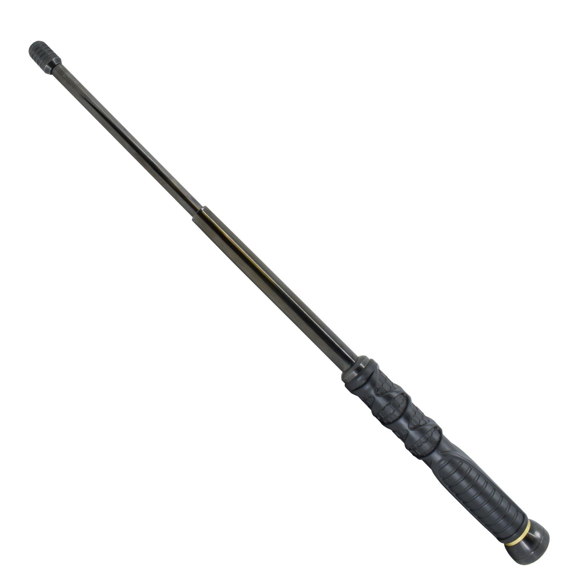 Streetwise Dark Knight baton fully deployed to 21 inches with steel construction