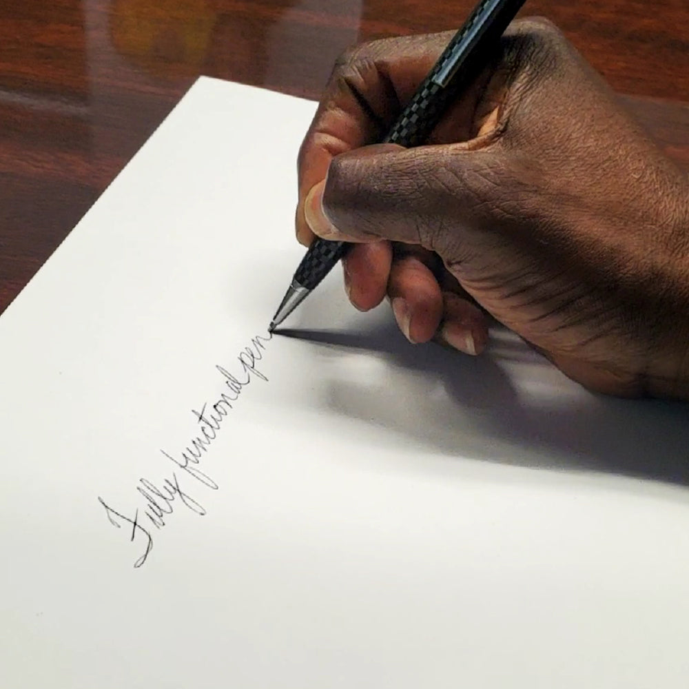 Executive Carbon Fiber Pen Knife