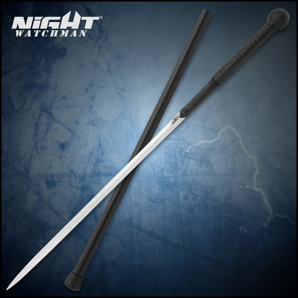 Night Watchman Sword Cane, 37.5" - DB Self Defense