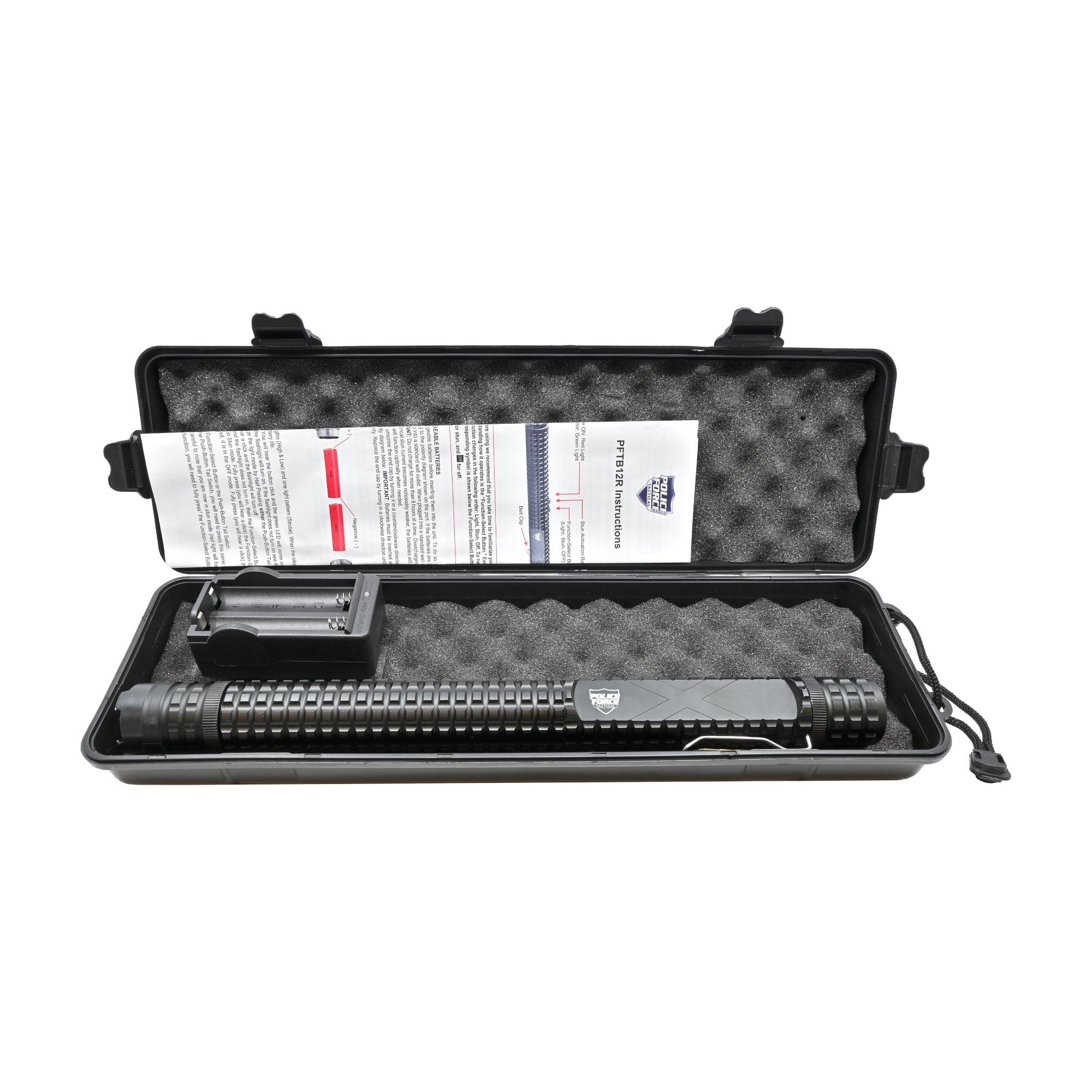 Tactical 12,000,000* Stun Baton Flashlight